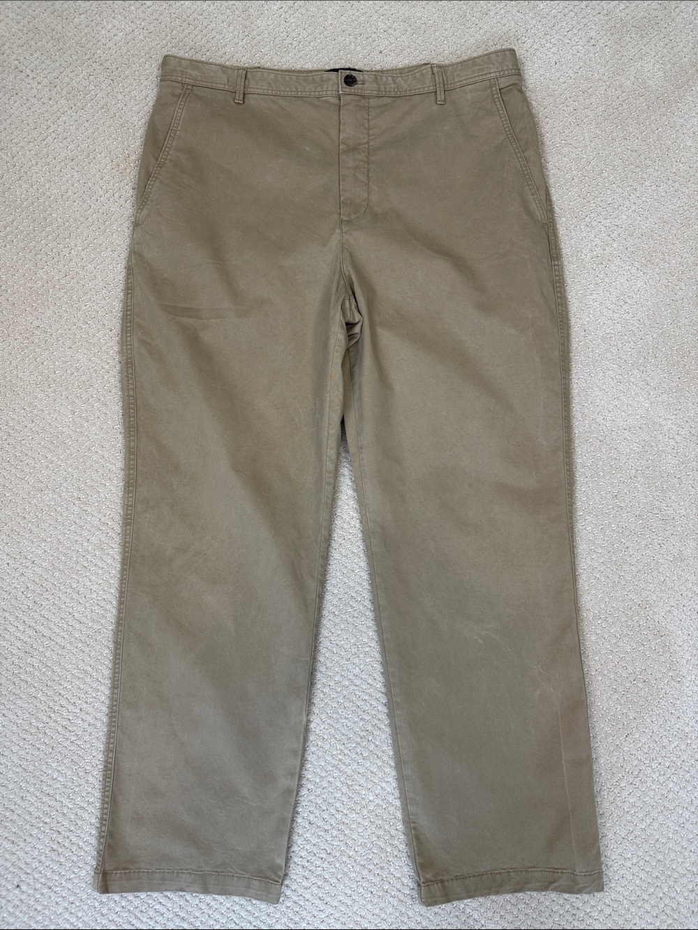 Banana Republic Sz 18 High-Rise Authentic Chino Pants Dark Academia Minimalistic
